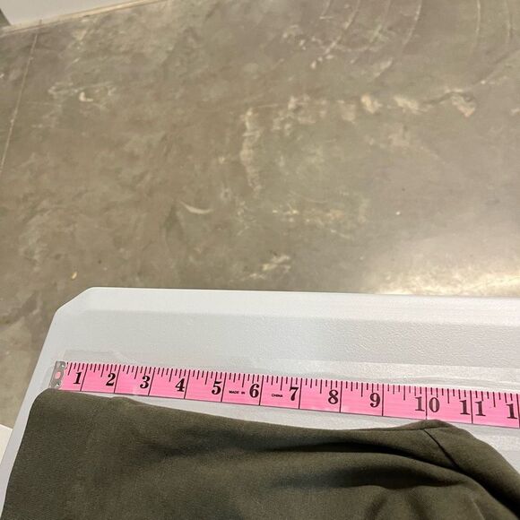 Pure Jill Olive Green Knit Pull On‎ Pocket Joggers Comfy Casual Pima Cotton S - Picture 4 of 8